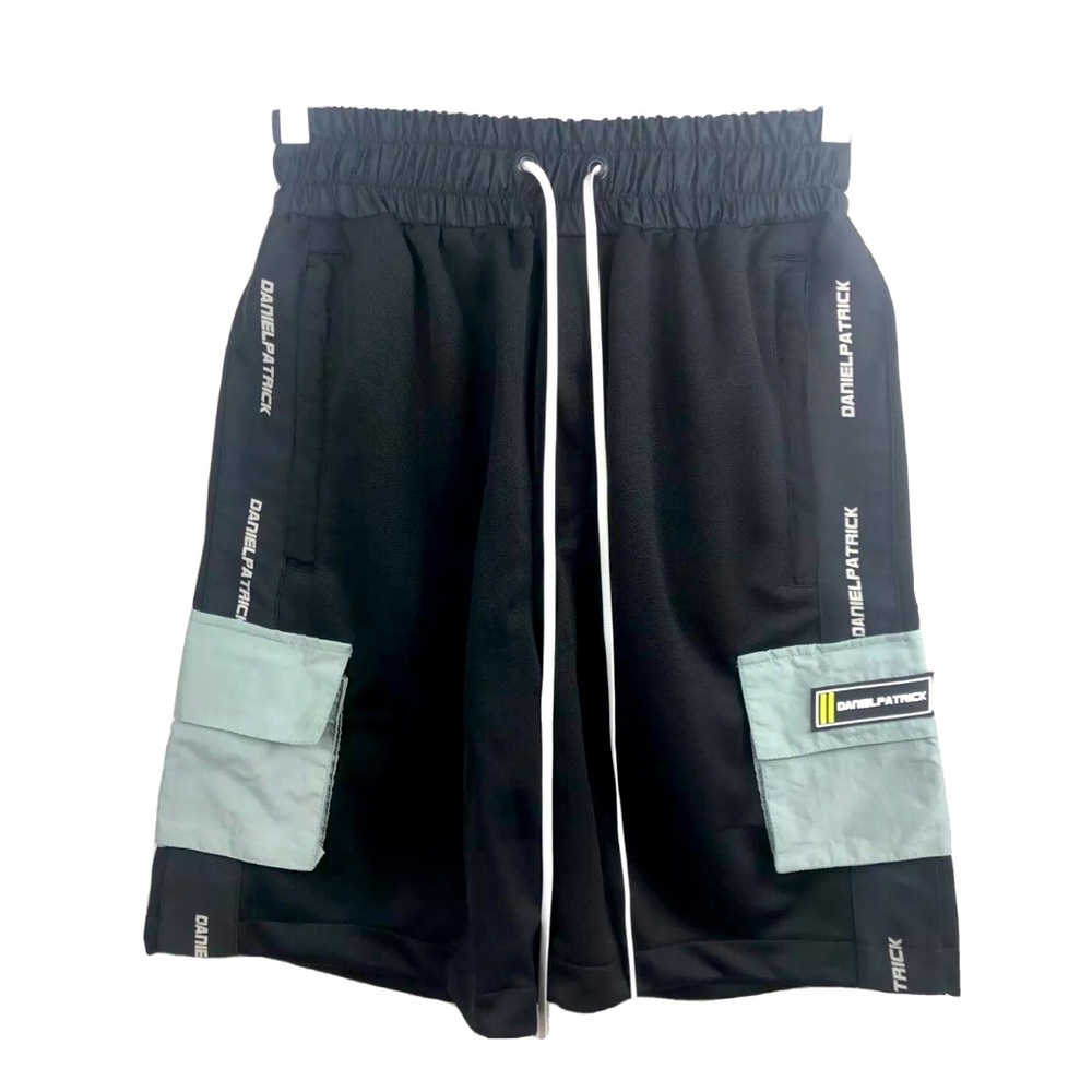 Daniel Patrick Black Gray Basketball Boxing Shorts